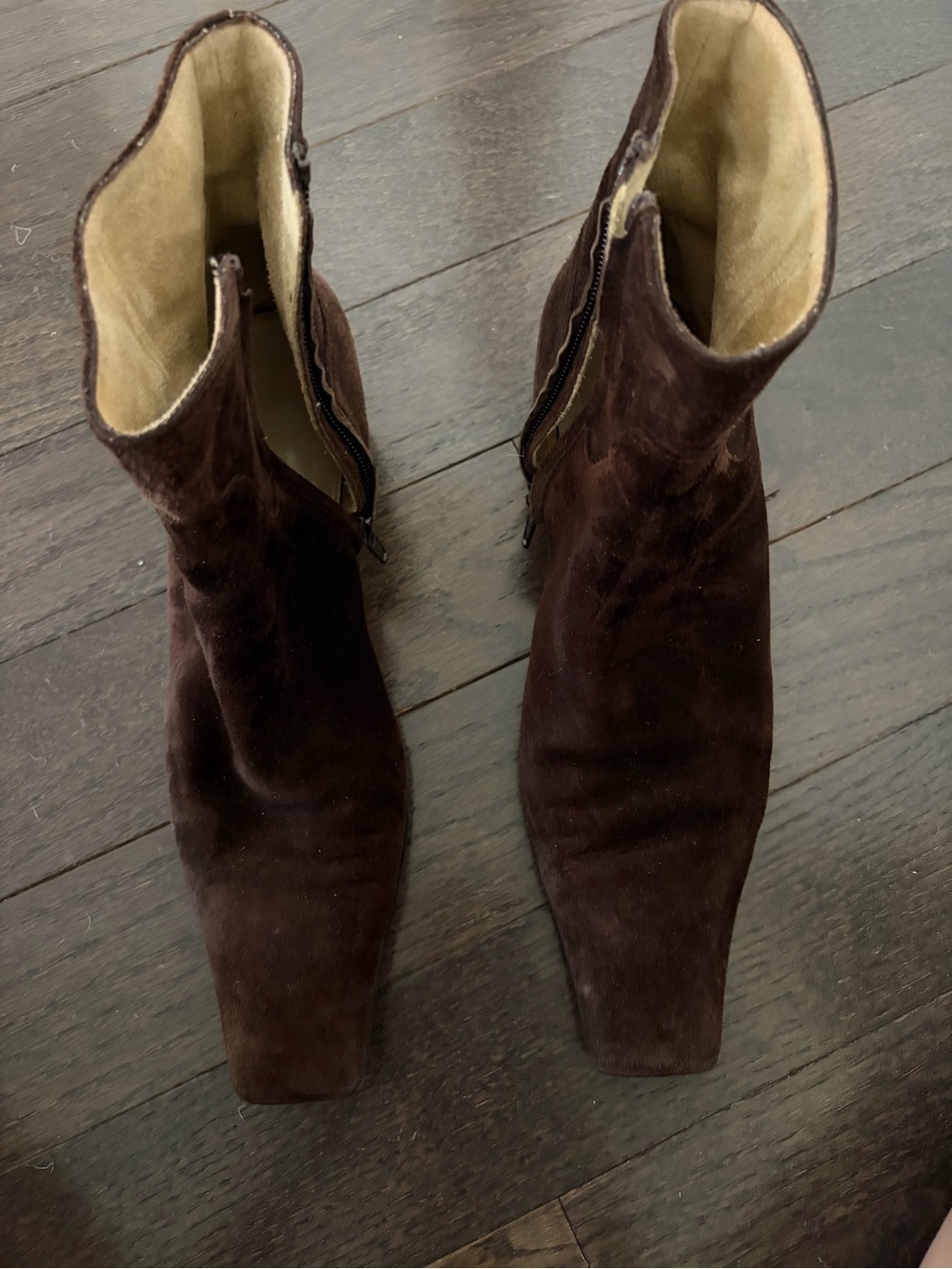 Khaite Marfa Suede Ankle Boot - Brown